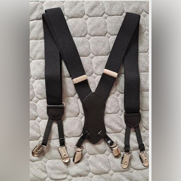 Designer Inspired Suspenders for Men and Women - Adjustable Elastic 1 inch Wide - Picture 2 of 5